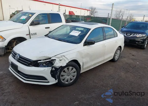 2015 Volkswagen Jetta 2.0L S from USA, damaged, VIN 3VW1K7AJ9FM406229